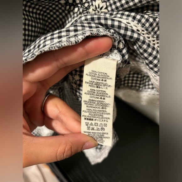 Free People Sunny Day Gingham Dress Size S - Picture 7 of 7